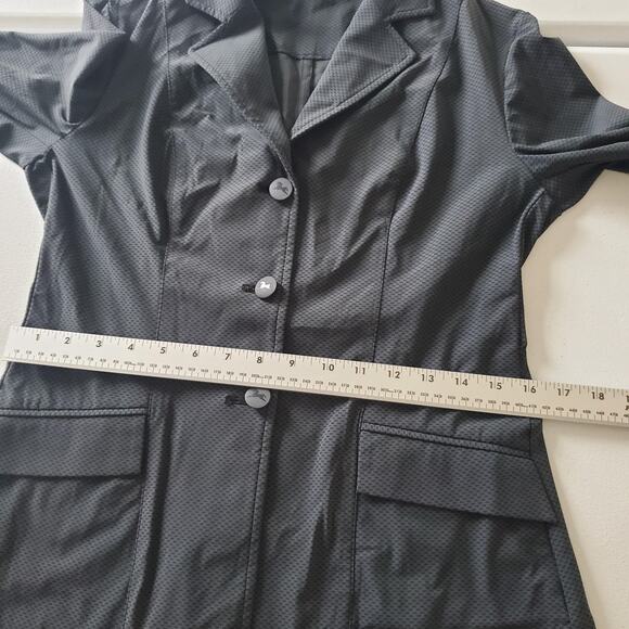 RJ Classics Blazer Womens 6 Black Soft Shell Xtreme Jacket Stretch Equestrian - Picture 9 of 13